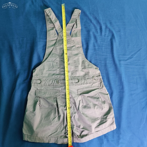 S. Deer Gray Regal Suit Tux Pleated Shorts Romper Jumpsuit - Picture 5 of 8